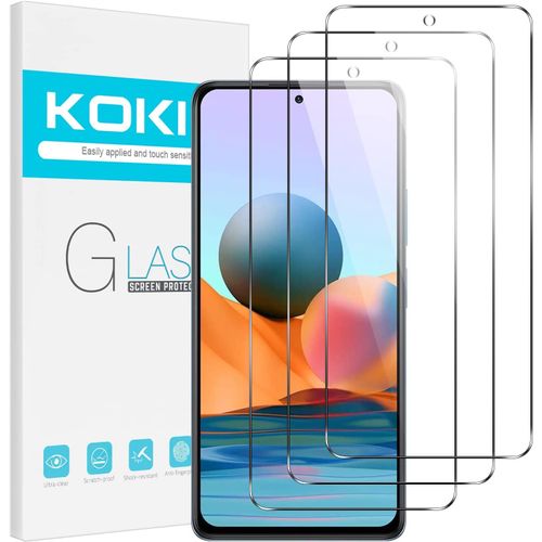 Ershi-[Lot De 3 Verre Trempé Pour Xiaomi Redmi Note 10 Pro /10 Pro Max 4g -6.67"", Film Protection Écran Sans Bulles,Dureté 9h, 0,3[8