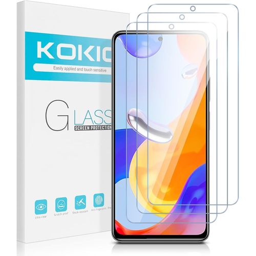 Ershi-Lot De 3,Verre Trempé Xiaomi Redmi Note 11 Pro ¿4g/5g¿ 6.67"",Dureté 9h,Protecteur D'écran Uhd 0,33 Mm Pour Xiaomi Redmi Note[8