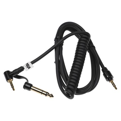 Vhbw Audio Aux Câble Compatible Avec Monster Beats By Dr. Dre Solo 2, Solo 3 Casque - Câble Audio Jack 3,5 Mm Vers 6,3 Mm, 150 Cm Noir