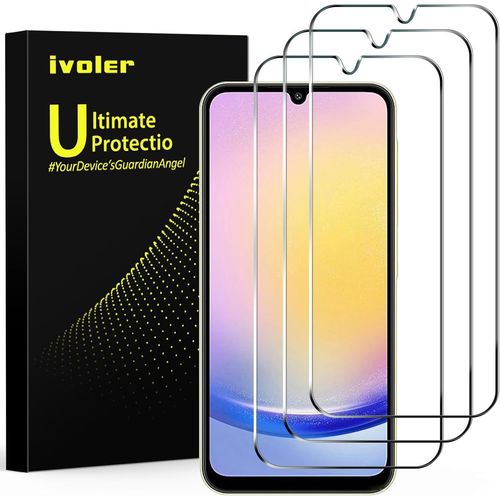 Ershi-Lot De 3 Protection Écran En Verre Trempé Pour Samsung Galaxy A25 5g / Xiaomi Redmi Note 8 Pro/Redmi 9t / Poco M3, Ultra Rés[1