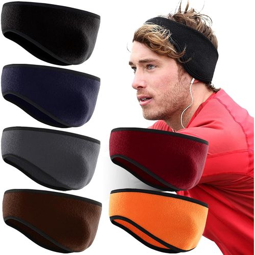 Asas-6 Pièces Bandeau De Sports D'hiver Pour Femmes Et Hommes-Cache-Oreilles,Sport Femme,Hiver Cache Oreille-Pour Course À Pied,Randonnée,Vélo,Jogging