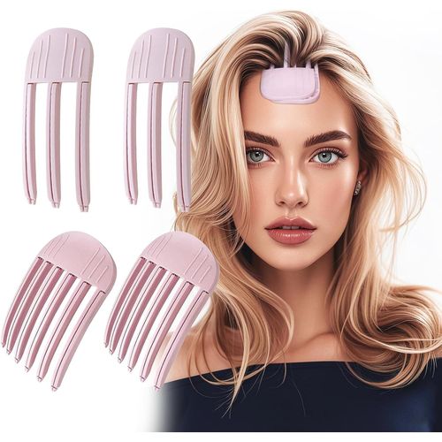 Asas-4 Pièces Pince À Cheveux Volumatrice,Pince À Cheveux Bouffante,Volumizing Hair Clip,Instant Volume Clip,Clip De Volume Instantané,Pince À Racines De Cheveux,Cheveux Pour Frange Moelleuse 