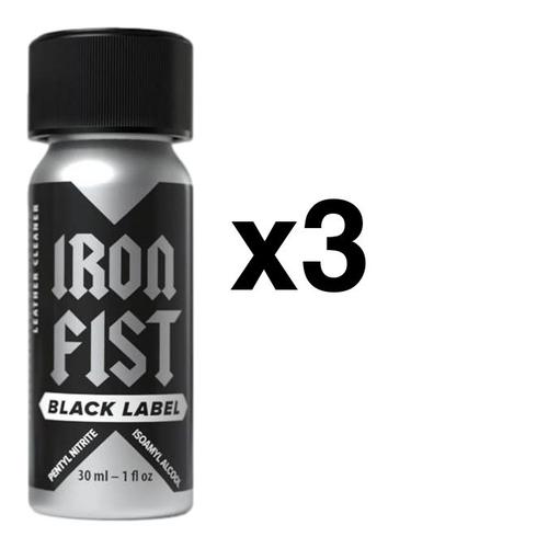 Iron Fist Black Label 30 Ml Lot De 3 Flacons