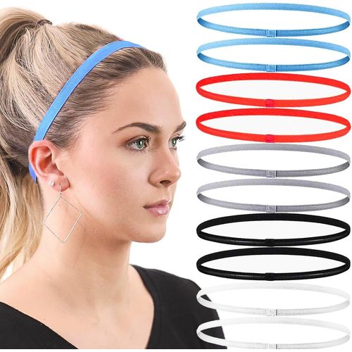 Asas-Lot De 10 Bandeaux Élastiques Pour Homme Et Femme-Pour Le Football,Le Yoga,La Course À Pied