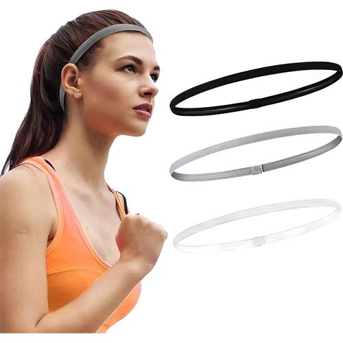 Asas-Lot De 3 Bandeaux De Sport Pour Femme,Élastiques Et Antidérapants