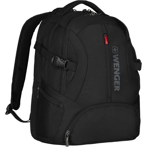 asas-Transit Sac À Dos Pour Ordinateur Portable 16 Pouces Avec Poche Pour Tablette Tactile 10 Pouces,Système D¿Organisation,27 L,Femmes Hommes,Bureau Voyages D¿Affaires Uni,Noir,600636
