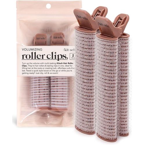 Asas-Lot De 2 Pinces À Cheveux Volumisantes Instantanées Pour Femme¿Clips À Rouleau Pour Volume,Boucles Et Levage Des Racines Pour Tous Types De Cheveux,Pinces Volumisantes Pour Des Boucles Sans 