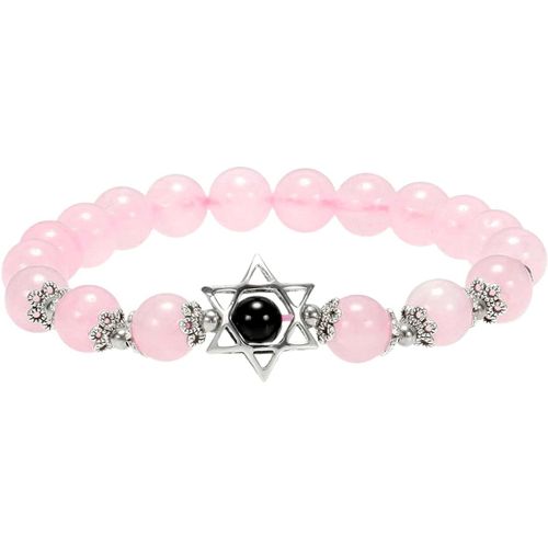 Asas-8mm Naturel Chakra Pierre Bracelet Extensible,Perles Rondes Charme Méditation Pour Femmes Hommes