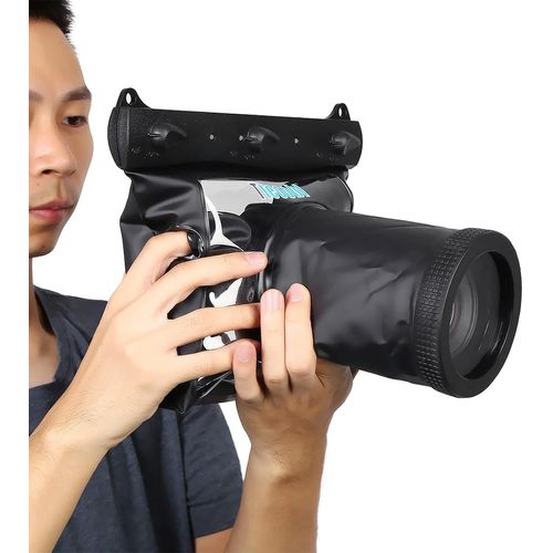 asas-Boitier Etanche,Sac Photo Etanche,Waterproof Camera Pouch Dslr,Housse De Protection Pour Appareil Photo Sous-Marin,Étui Étanche Hd Sous-Marin Pour Appareil Photo Reflex Numérique Slr