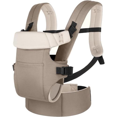 Asas-Porte Bebe,Porte Bebe Naissance,Porte Bébé,Multiples Positions De Maintien,Avec Protège-Nuque Pliable Et Conception De Décompression Lombaire Et Abdominale Pour Nouveaux Nés Et Bébés De 15kg