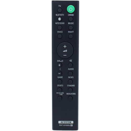 asas-Rmt-Ah500U Télécommande De Rechange Pour Barre De Son Sony Ht-S350 Ht-Sd35 Sa-Ws350 Sa-S350 Sa-Wsd35 Sa-Sd35,Rm-Rmt-Ah500U-Sn068