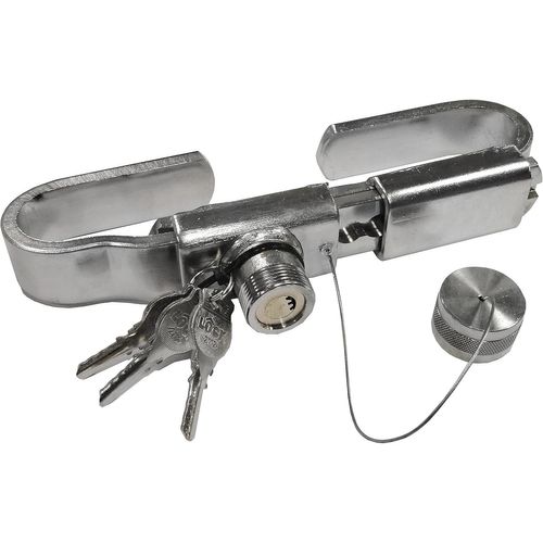 asas-Cadenas Antivol Antivol De Verrouillage Réglable De 239 À 315Mm (38Mm) En Acier Inoxydable Serrure De Porte Camion Pour Conteneurs,Semi-Remorques Avec Débordements,Plate-Forme Et Réfrigérateurs