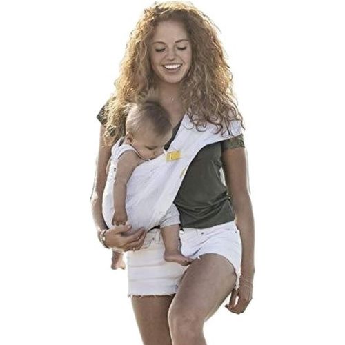 Asas-Porte-Bébé Bandoulière Blanc