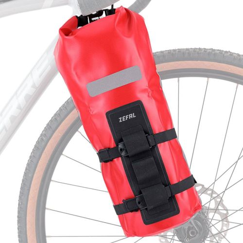 Asas-Pack Z Adventure Cage + Dry Bag 6 L-Sacoche Velo Pour Porte Bagage Ou Fourche Velo-Support Universel Et Sacoche Fourche Velo Étanche Pour Gravel Et Bikepacking