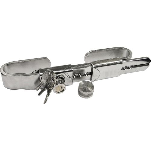asas-Cadenas Antivol Anti-Effraction Réglable De 310 À 490Mm. (40Mm) Acier Inoxydable Serrure De Porte Camion Pour Conteneurs,Semi-Remorques Avec Morts,Plate-Forme Et Réfrigérateurs