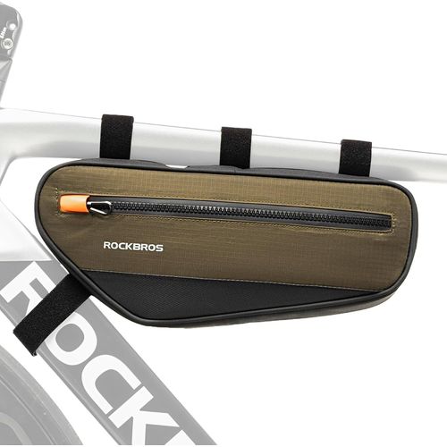 Asas-Sacoche Cadre Pour Vélo 1,7 L,Sacoche Pour Tube Supérieur Fixation Libre,Sac Avant Compact Sac À Main Portable Léger Ranger Les Outils Pour Cyclisme Vtt Vélo De Route Gravel