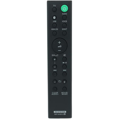 asas-Rmt-Ah301U Télécommande De Rechange Pour Barre De Son Sony Ht-Mt300 Ht-Mt301 Ht-Mt300/B Ht-Mt300/W Htmt300 Htmt301