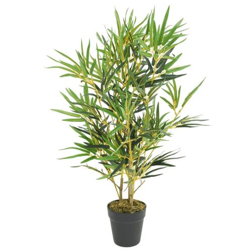 Bambou artificiel 368 feuilles 80 cm vert