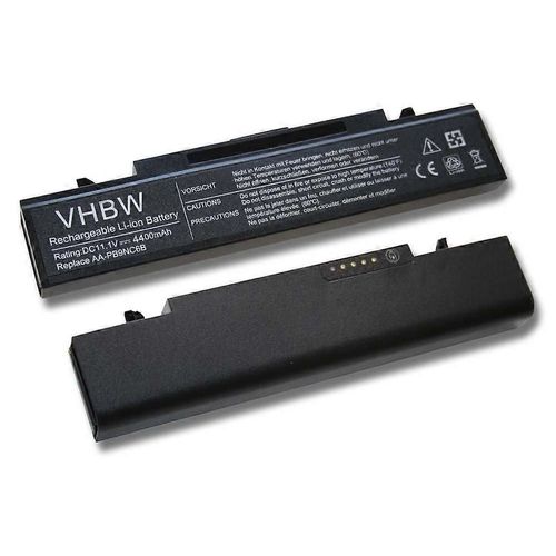 Batterie vhbw compatible avec les ordinateurs portables Samsung R423, R439, R440, R430, R23, R431, R478, Q530, R480, R460, R468, R428, R429, R510 (4400 mAh, 11,1 V, Li-ion)