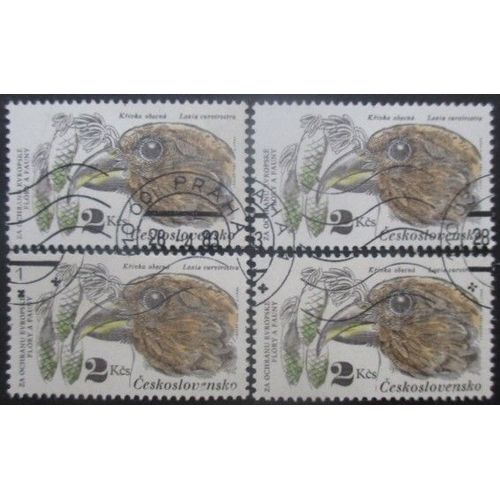 Tchecoslovaquie N°2532 X 4 Oblitéré