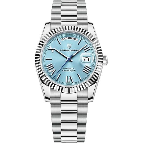 Pagani Design Dd36 Sky Blue Montres Hommes Luxe Montre Automatique Hommes Ar Verre Saphir Montre Mécanique Hommes 10bar Mouvement St16