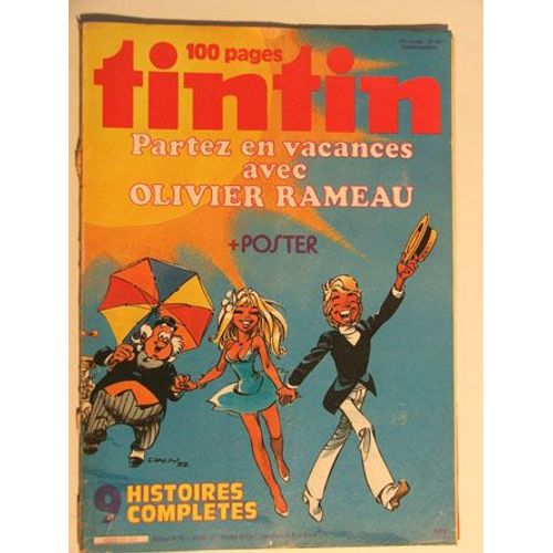 Tintin, Le Journal De Tintin N° 355 Du 25 Juin 1982