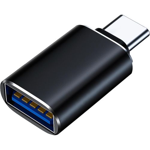 BAERTMY-Adaptateur Usb C Vers Usb, Adaptateur Otg Usb 3.1 Femelle Vers Usb C Mâle Compatible Avec Macbook Pro, Samsung Galaxy, Smartphones Type C, Tablettes (Noir)