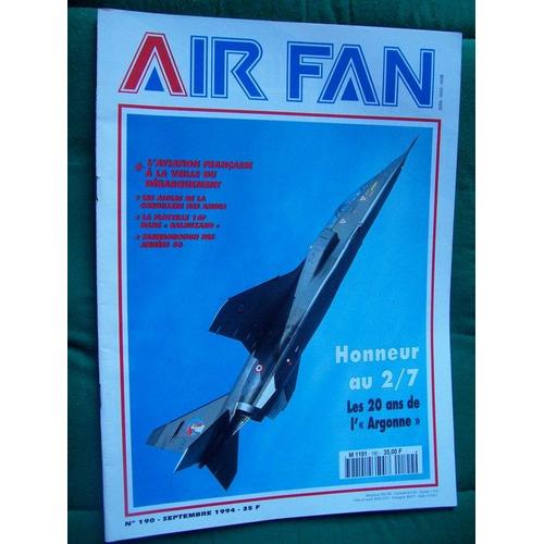 Air Fan  N° 190 : Les 20 Ans Du 2/7 Argonne