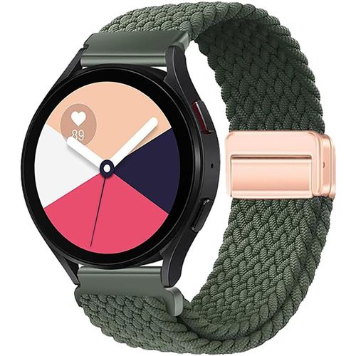 Baertmy-Magnétique Bracelets De Remplacement Pour Garmin Approach S50/S42/S40/S12, 20mm Nylon Sport Bracelet Pour Garmin D2 Air X10/Vivomove Trend/Forerunner 55/165 Music/158