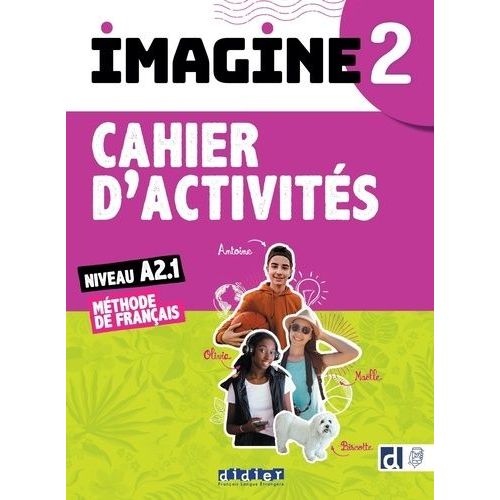 Imagine 2 Niveau A2.1 - Cahier D'activités (1 Cd Audio Mp3)