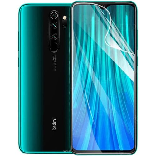 Baertmy-2 Pièces Protecteur D'écran Avant Flexible Pour Xiaomi Redmi Note 8 Pro 6.53" Note8 Pro 3d Film Hydrogel Tpu Transparent Empreinte Digitale Débloqué Pas De Verre Trempé