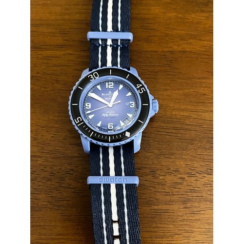 Blancpain X Swatch Scuba Fifty Fathoms Atlantic Ocean