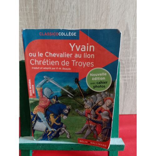 Yvain, Le Chevalier Au Lion, Chrétien De Troyes