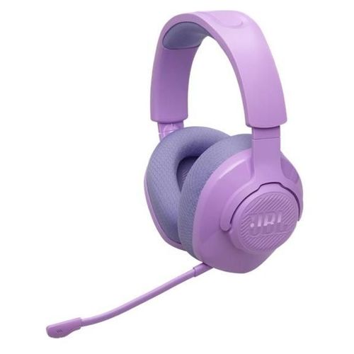 JBL Quantum 360 - Micro-casque - circum-aural - fréquence/Bluetooth radio de 2,4 GHz - sans fil - violet - certifié Zoom