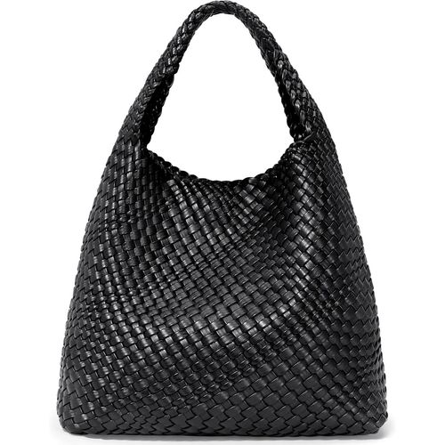 NAERYUT-Sac Fourre-Tout Pour Femme-Sac En Cuir Tissé-Sac Fourre-Tout Tissé-Sac À Main Pour Femme-Sac À Bandoulière-Sac De Courses Avec Poignée Sur Le Dessus-Avec Pochette À Main