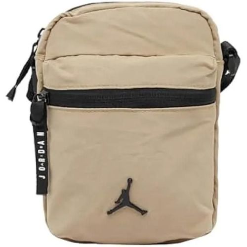 Sac - JORDAN - AIRBONE FESTIVAL BAG - Beige - Nylon - Bandoulière