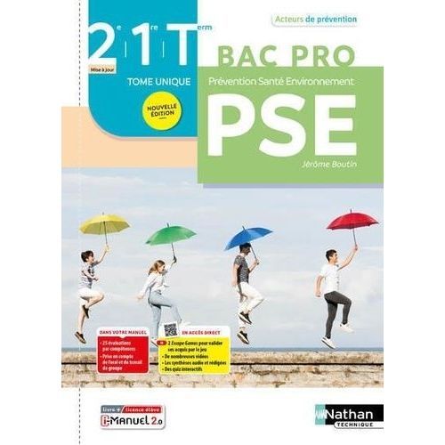 Prévention Santé Environnement Bac Pro 2e, 1re, Tle