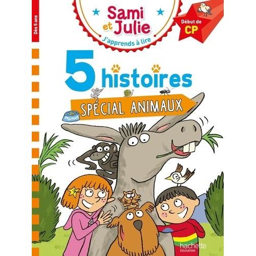 J'apprends À Lire Avec Sami Et Julie - Début De Cp 5 Histoires Spécial Animaux