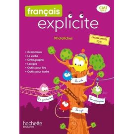 Français Cm1 Explicite - Photofiches