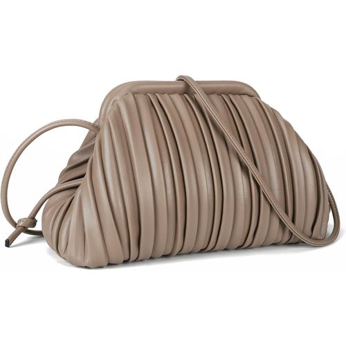 NAERYUT-Pochette Et Sac À Raviolis Pour Femme,Sac À Main Design Nuage Et Sac Froncé Avec Bandoulière Amovible