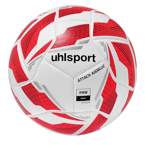 Ballon Football Loisir Uhlsport Attack Addglue Blanc 5