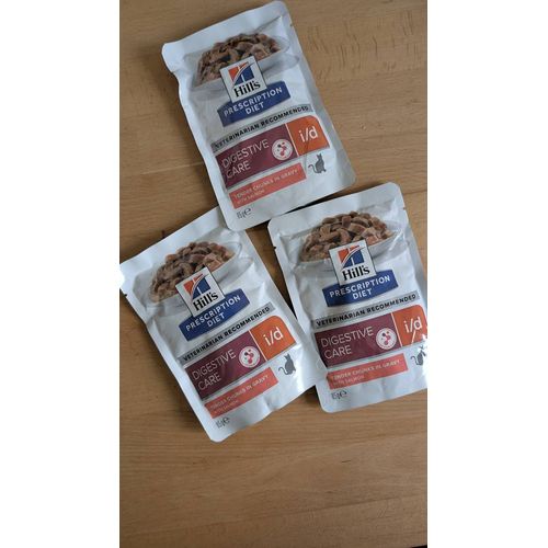 Pâtée Pour Chats Hills Digestive Care, 3 Sachets De 85g.
