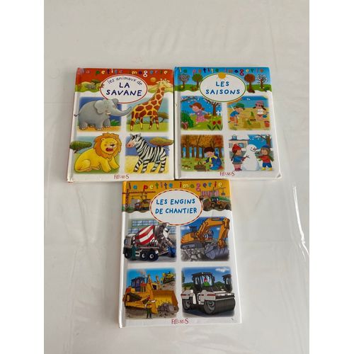 Lot Livres La Petite Imagerie 