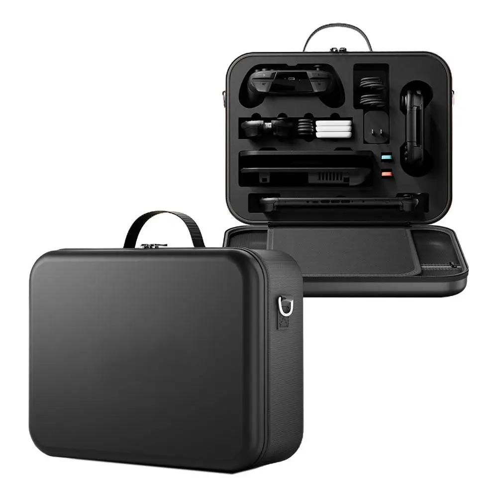 Grand Mallette De Rangement De Luxe Pour Nintendo Switch 2, Poignée De Chargeur Anti-Rayures, Cartes De Jeu, Accessoires De Console, Sac De Rangement--Noir- Single