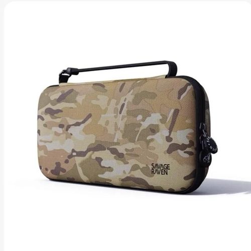 Nouveau Savage Raven Par Skull & Co. Edc Étui De Transport Pour Nintendo Switch 2 Sac De Rangement À Coque Rigide Portable Pour Console De Jeu Nsw 2--Multi Camo