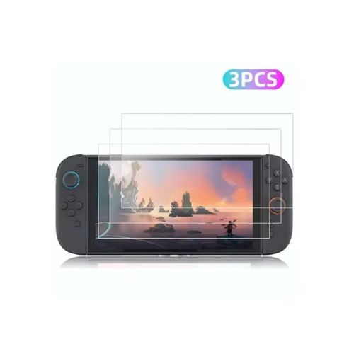 Verre Trempé Pour Nintendo Switch 2 Protecteur D'écran 9h Films De Protection D'écran Pour Nintend Switch 2 Accessoires--3 Pcs