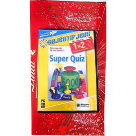 Jeu Pc ¿ Super Quiz Objectif Jeux ¿ Version Française ¿ Culture Générale, Sport, Histoire, Arts ¿ Compatible Windows Xp ¿ Vendu Par Blaspo Fr