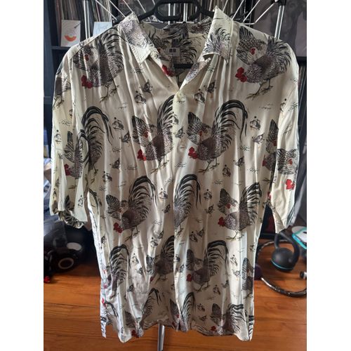 Chemise Manches Courtes En Viscose Uniqlo