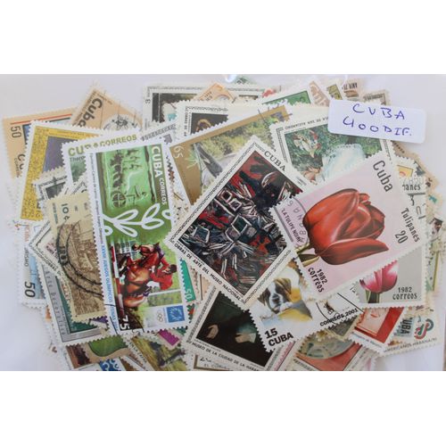 Cuba 400 Timbres Différents