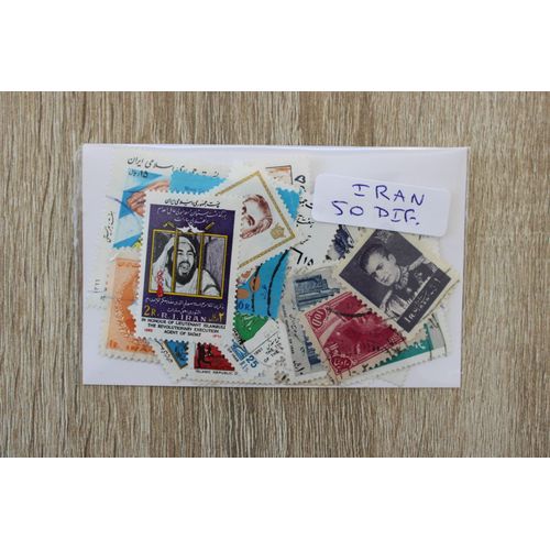 Iran 50 Timbres Différents